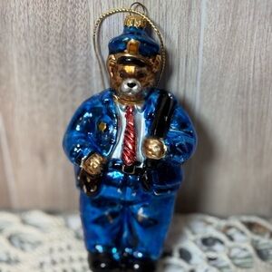 Lot of 14 Police Officer Christmas Ornaments